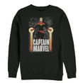 thumbnail image 1 of Men's Marvel Captain Marvel In Flight  Sweatshirt Black X Large, 1 of 3