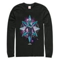 thumbnail image 1 of Men's Marvel Captain Marvel Noble Kree  Long Sleeve Shirt Black 2X Large, 1 of 3