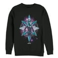 thumbnail image 1 of Men's Marvel Captain Marvel Noble Kree  Sweatshirt Black Large, 1 of 3