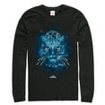 thumbnail image 1 of Men's Marvel Captain Marvel Starry Goose Cat  Long Sleeve Shirt Black Medium, 1 of 3