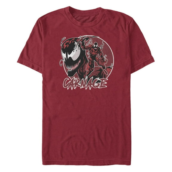 Men's Marvel Carnage Portrait Graphic T-Shirt