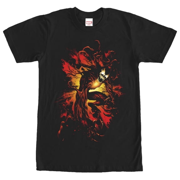 Men's Marvel Carnage Cletus Kasady  Graphic Tee Black Medium