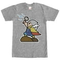 thumbnail image 1 of Men's Marvel Cartoon Thor with Hammer  Graphic Tee Athletic Heather 2X Large, 1 of 4