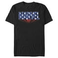 thumbnail image 1 of Men's Marvel Classic American Star Logo  Graphic Tee Black 2X Large, 1 of 5