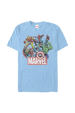 Men's Marvel Classic Hero Collage Graphic T-Shirt