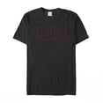 thumbnail image 1 of Men's Marvel Classic Outline Logo  Graphic Tee Black 4X Large, 1 of 4