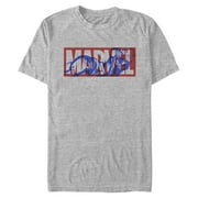 Mens Marvel Classic Red Iron Man Logo Graphic T-Shirt