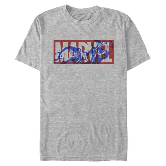 Men's Marvel Classic Red Iron Man Logo  Graphic T-Shirt