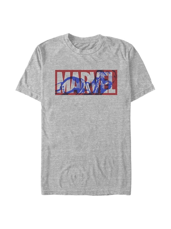 Men's Marvel Classic Red Iron Man Logo Graphic T-Shirt