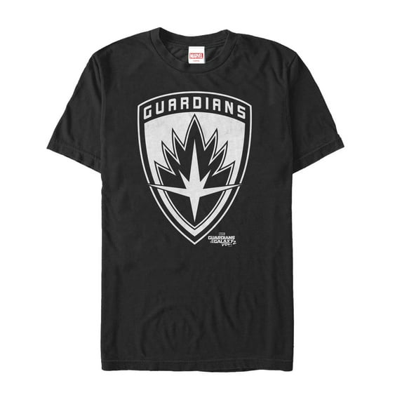 Men's Marvel Classic Shield Graphic Tee Black Large