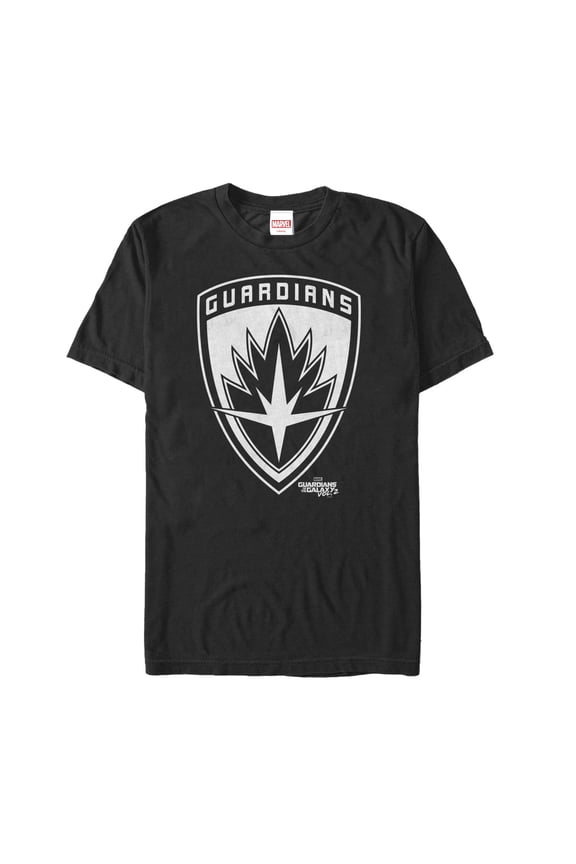 Men's Marvel Classic Shield Graphic Tee Black Small