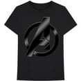 thumbnail image 1 of Men's Marvel Comics Avengers Logo T-shirt Small Black, 1 of 3