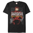 thumbnail image 1 of Men's Marvel Daredevil Classic No Fear  Graphic Tee Black Small, 1 of 4