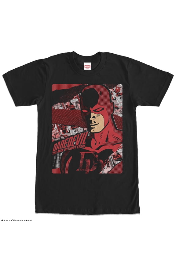 Men's Marvel Daredevil Graphic Tee Black Small