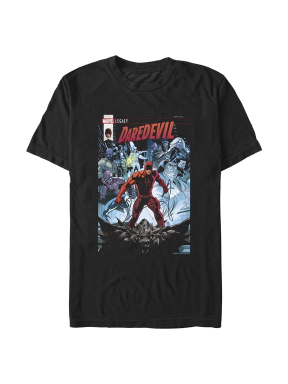 Mens Marvel: Daredevil Legacy Heroes Cover T Shirt