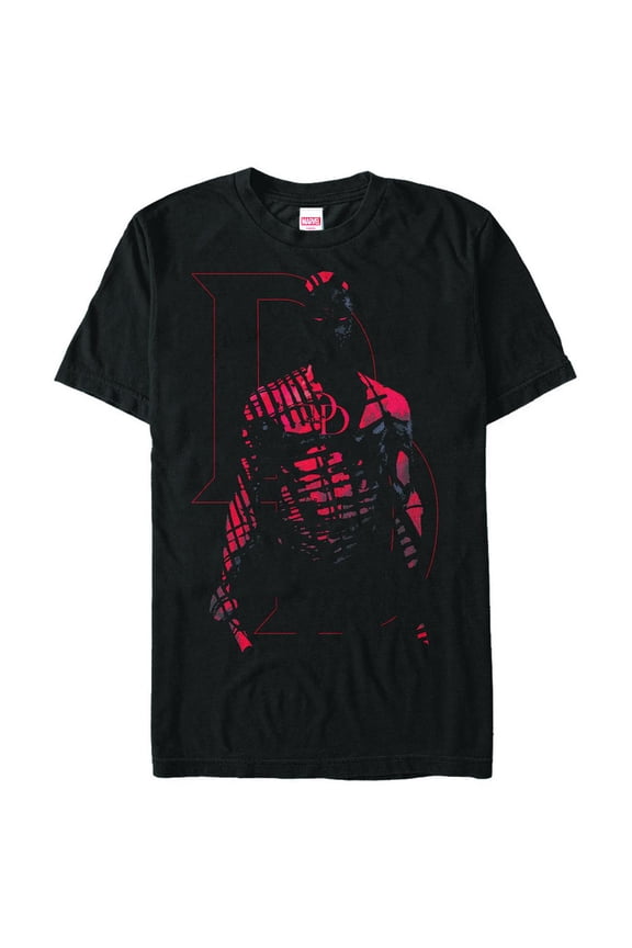 Mens Marvel: Daredevil Shadow Pose Icon T Shirt