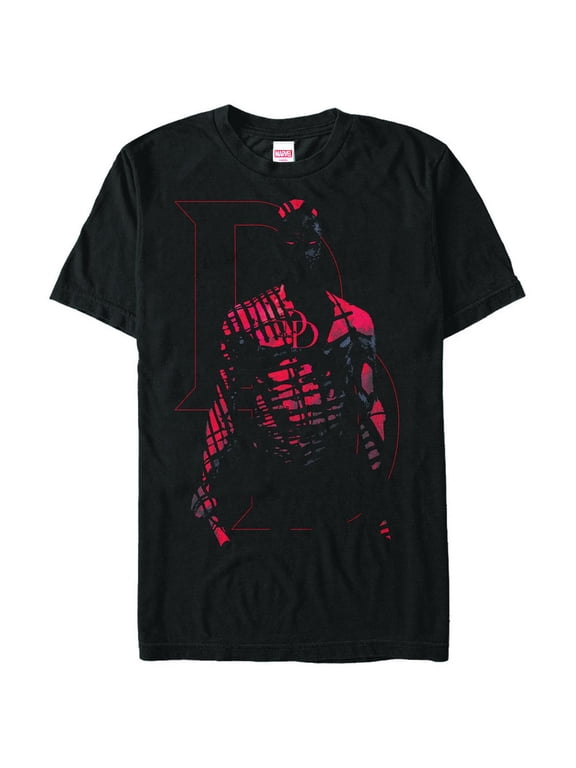 Mens Marvel: Daredevil Shadow Pose Icon T Shirt