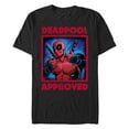 thumbnail image 1 of Men's Marvel: Deadpool Approved Portrait  Graphic T-Shirt, 1 of 4