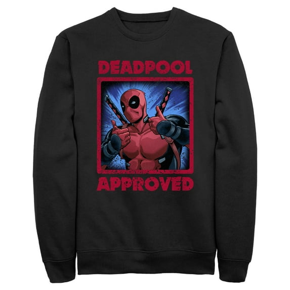 Men's Marvel Deadpool Approved Sweatshirt