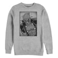 thumbnail image 1 of Men's Marvel Deadpool Classic Grey GrayscalePose  Sweatshirt Athletic Heather Medium, 1 of 3