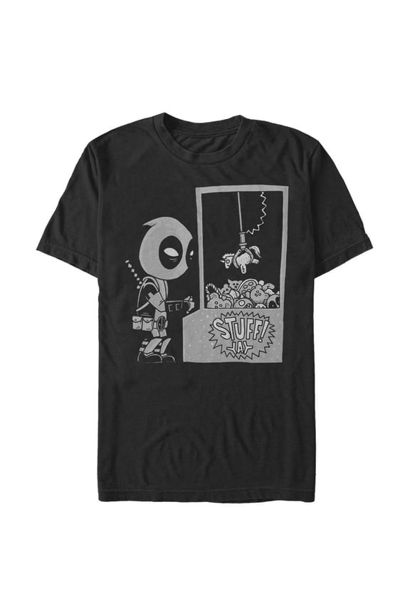 Men's Marvel Deadpool Claw Machine  Graphic T-Shirt
