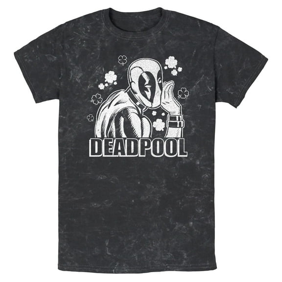 Men's Marvel: Deadpool Clover Hero Graphic T-Shirt