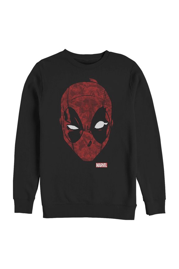 Men's Marvel Deadpool Comic Pattern Icon  Sweatshirt