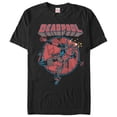 thumbnail image 1 of Men's Marvel Deadpool Concussion Graphic Tee Black 4X Large, 1 of 4