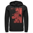 thumbnail image 1 of Men's Marvel Deadpool Crossed Arms  Pull Over Hoodie Black X Large, 1 of 4