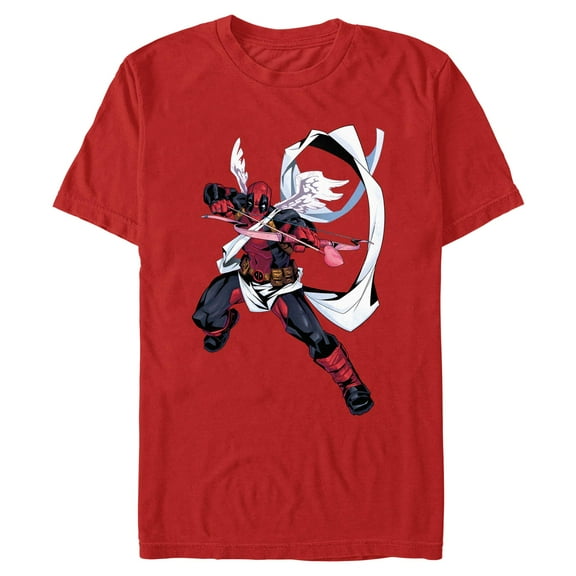 Men's Marvel: Deadpool Cupid Hero  Graphic T-Shirt