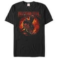 thumbnail image 1 of Men's Marvel Deadpool Flames Graphic Tee Black Medium, 1 of 4