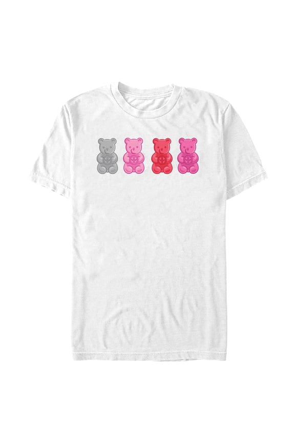 Men's Marvel: Deadpool Gummy Bears Graphic T-Shirt