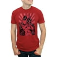 thumbnail image 1 of Men's Marvel Deadpool Heart You  Graphic Tee Red 2X Large, 1 of 5