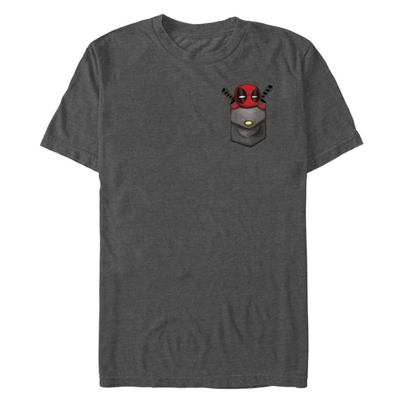 Men's Marvel Deadpool Front Pocket Graphic T-Shirt