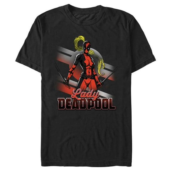 Men's Marvel Deadpool Lady Pool Graphic T-Shirt