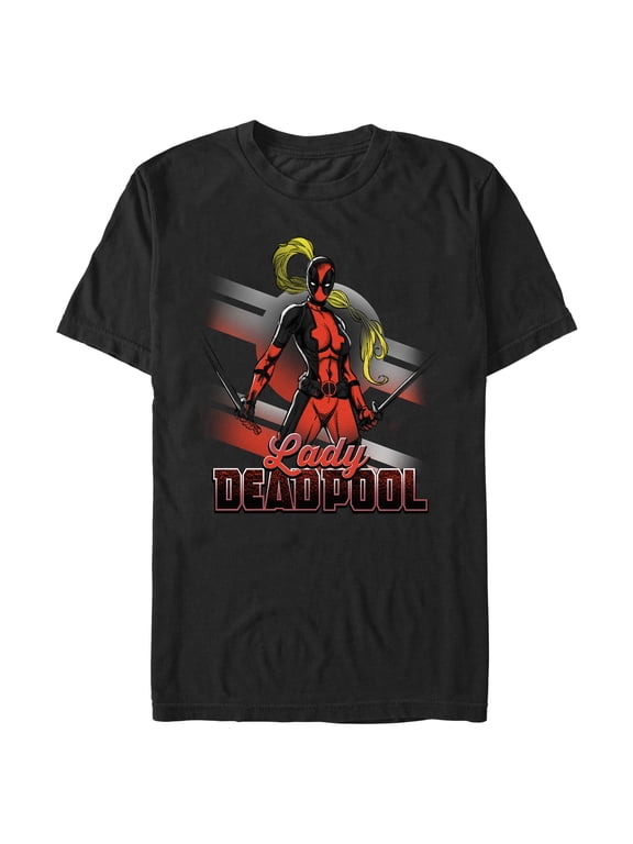 Men's Marvel Deadpool Lady Pool Graphic T-Shirt