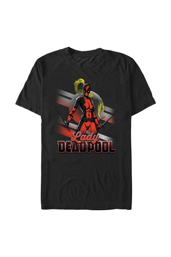 Men's Marvel Deadpool Lady Pool Graphic T-Shirt