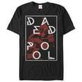 thumbnail image 1 of Men's Marvel Deadpool Name Frame  Graphic Tee Black Small, 1 of 4