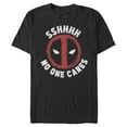 thumbnail image 1 of Men's Marvel Deadpool No One Cares T-Shirt, 1 of 5