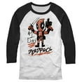thumbnail image 1 of Men's Marvel Deadpool Number 1 Dad Drawing Baseball Graphic T-Shirt, 1 of 4
