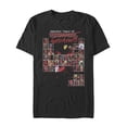 thumbnail image 1 of Men's Marvel Deadpool Periodic Table Graphic Tee Black Small, 1 of 4