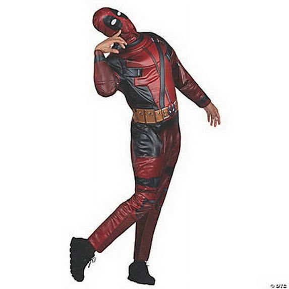 Men's Marvel Deadpool Qualux Costume by Jazwares - One Size