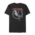 thumbnail image 1 of Men's Marvel Deadpool Rides Unicorn Graphic Tee Black Large, 1 of 4