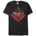thumbnail image 1 of Men's Marvel Deadpool Unmasked  Graphic Tee Black X Large, 1 of 4