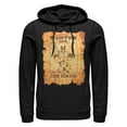 thumbnail image 1 of Men's Marvel Deadpool Wanted Poster  Pull Over Hoodie Black Medium, 1 of 3