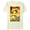 thumbnail image 1 of Men's Marvel: Deadpool & Wolverine Action Comic Book Cover Graphic T-Shirt, 1 of 4