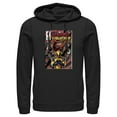 thumbnail image 1 of Men's Marvel: Deadpool & Wolverine Action Poster Pull Over Hoodie, 1 of 4
