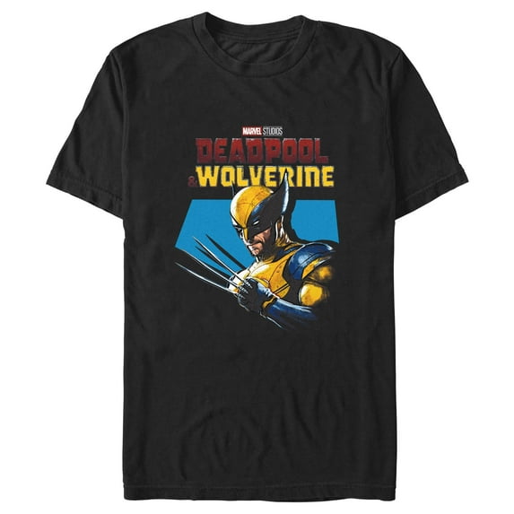Men's Marvel: Deadpool & Wolverine Claw Pose Graphic T-Shirt