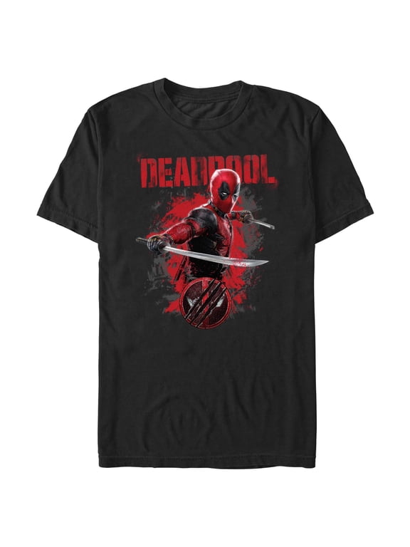 Men's Marvel: Deadpool & Wolverine Deadpool Pose Graphic T-Shirt