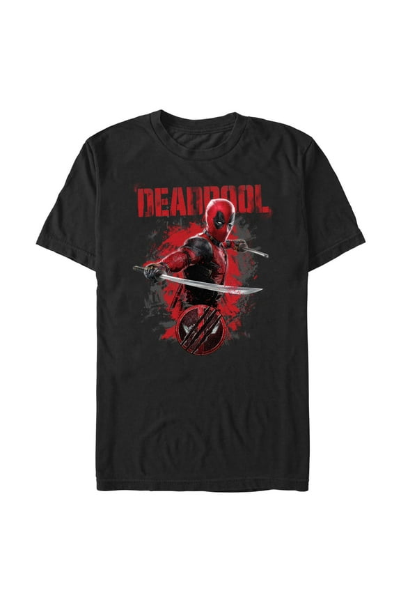 Men's Marvel: Deadpool & Wolverine Deadpool Pose Graphic T-Shirt